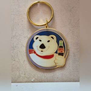 Coca-Cola Polar Bear Keychain